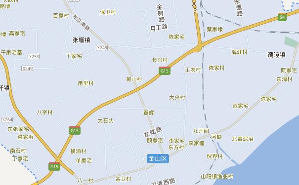 成都到上海金山区物流货运专线可将货物送到的服务地区