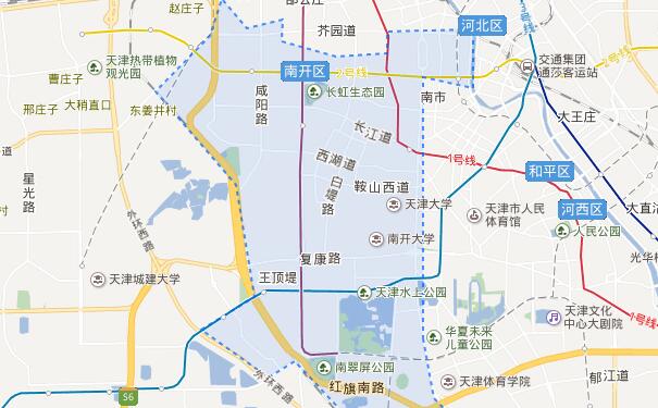 成都到天津南开区物流专线可将货物送到的服务地区
